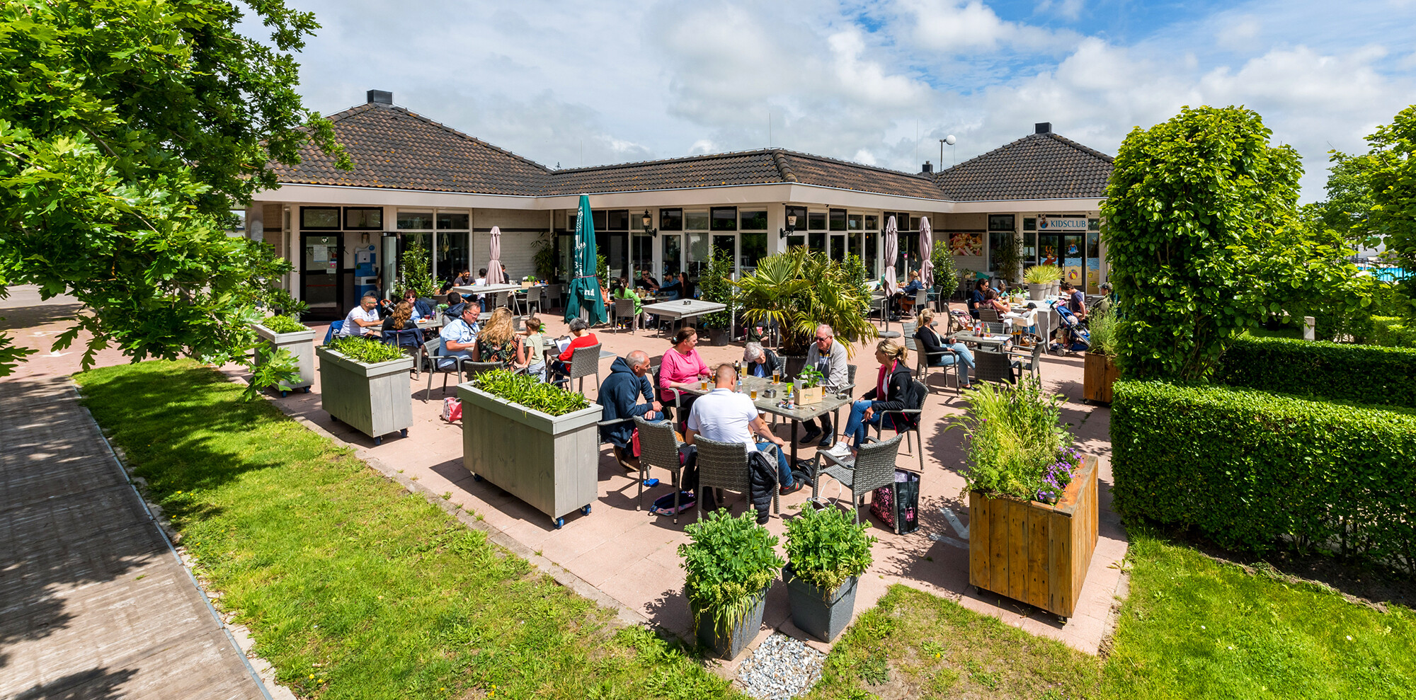 Genießen Sie Spaß und Essen